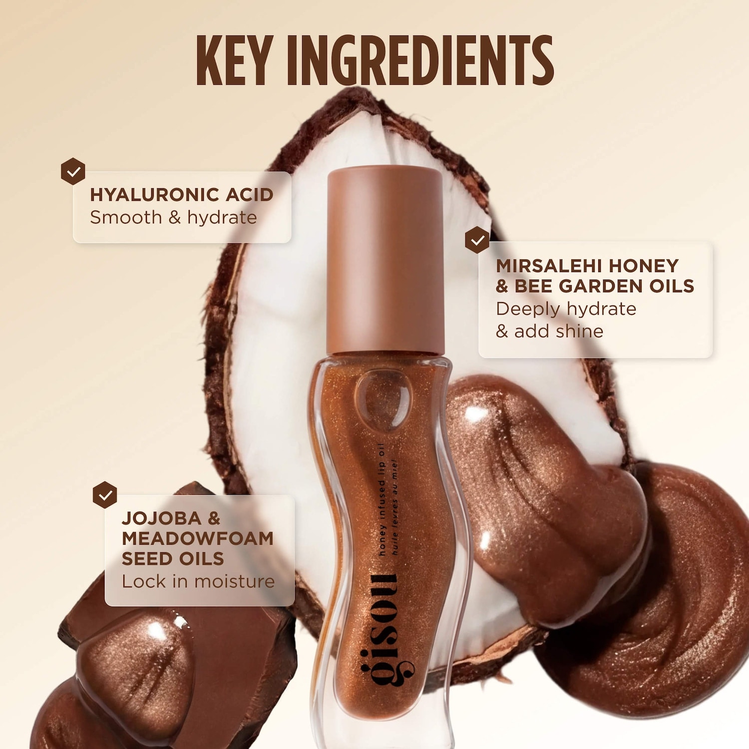 Honey Infused Lip Oil 5