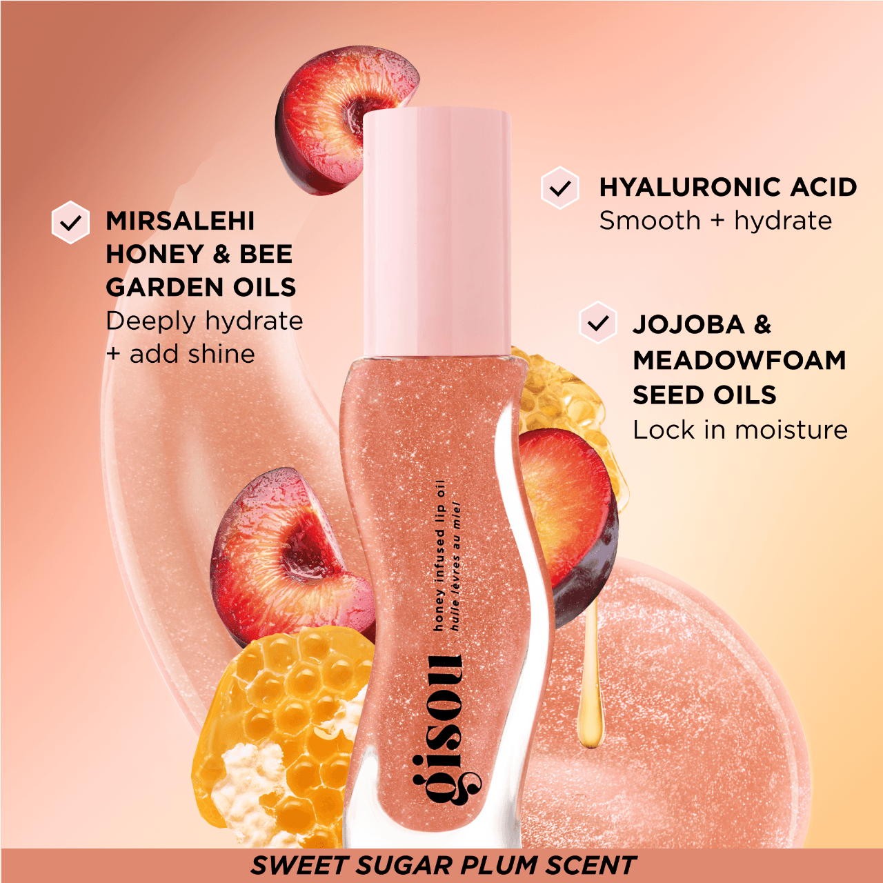 Honey Infused Lip Oil 3