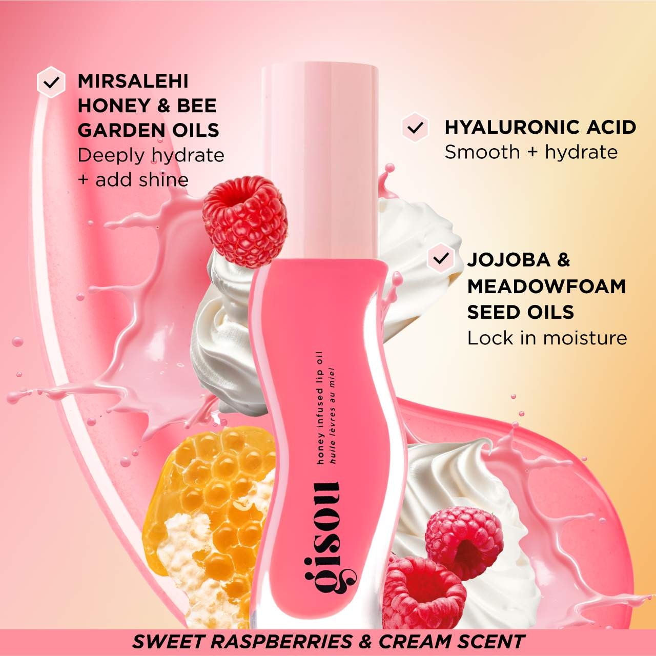 Honey Infused Lip Oil 3