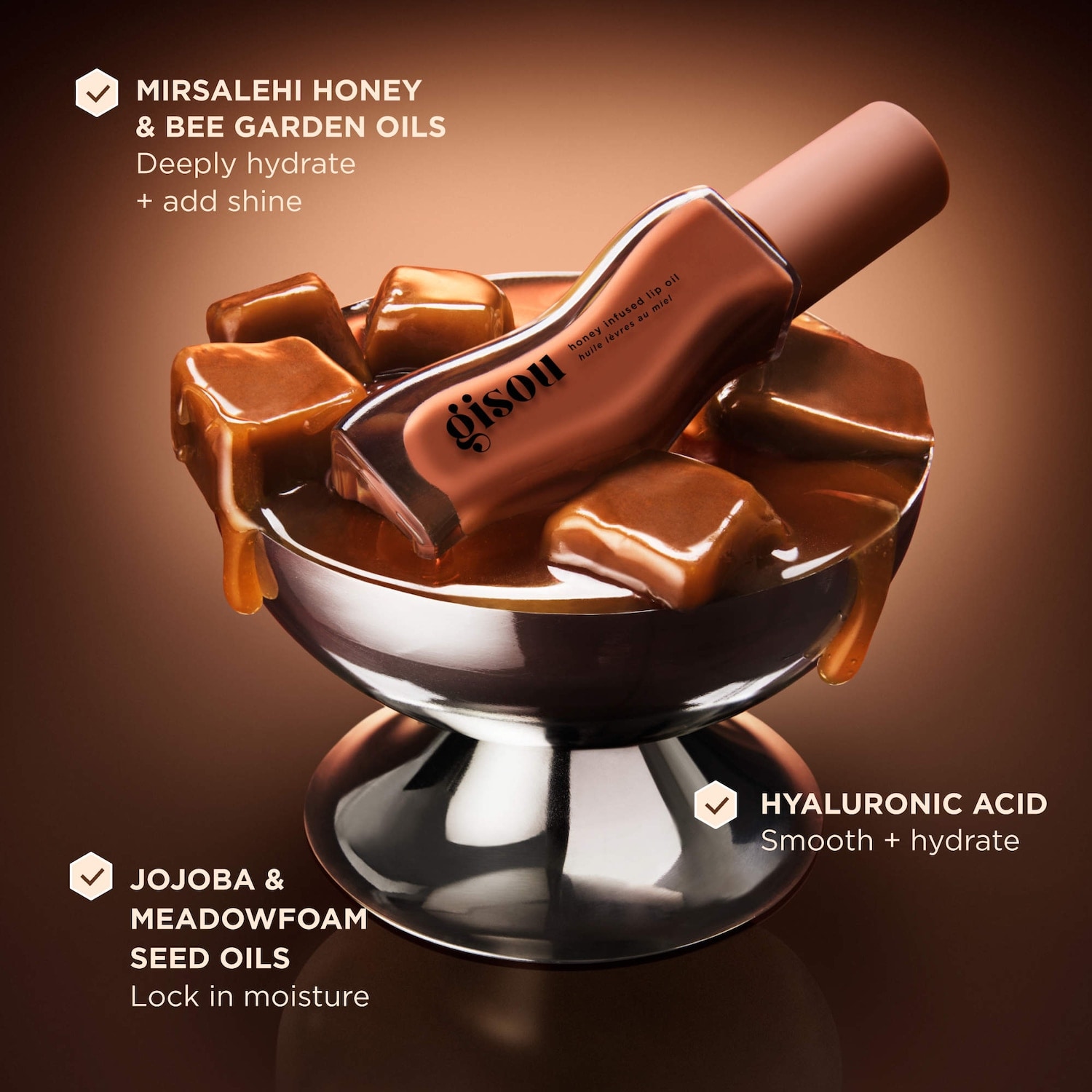 Honey Infused Lip Oil 4