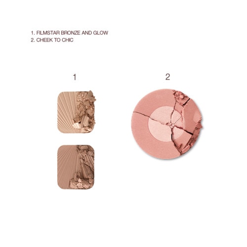 Bronzed, Blushing Beauty Kit – Powder Blush & Contour Palette – Cheek Kit 3