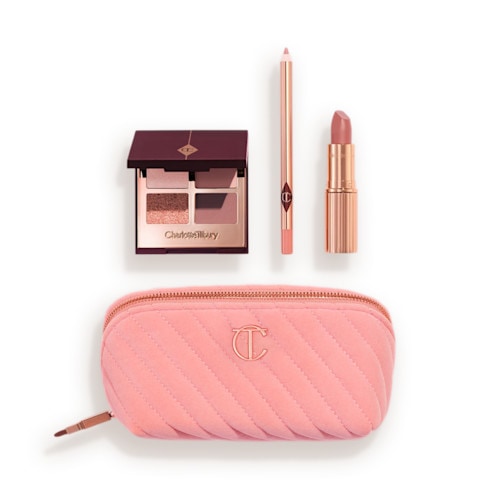 The Gift Of Pillow Talk Eyes + Lips + Limited-edition Makeup Bag 1