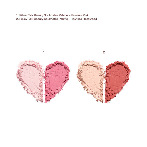 Pillow Talk Beauty Soulmates Face Palette In Flawless Rosewood 7