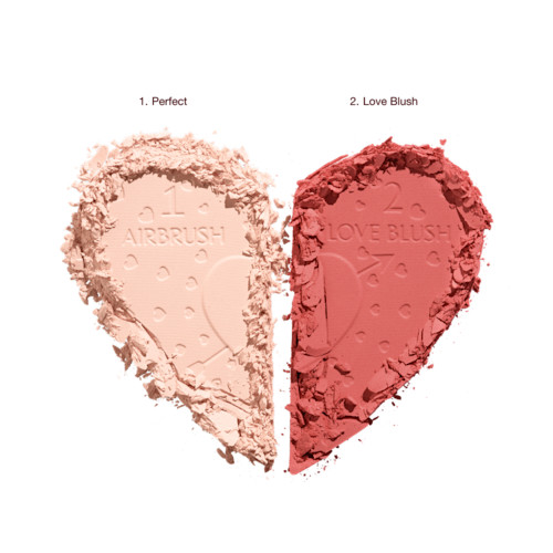 Pillow Talk Beauty Soulmates Face Palette In Flawless Rosewood 8