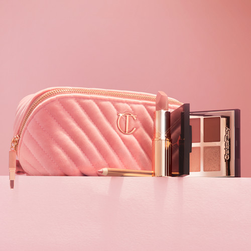 The Gift Of Pillow Talk Eyes + Lips + Limited-edition Makeup Bag 5